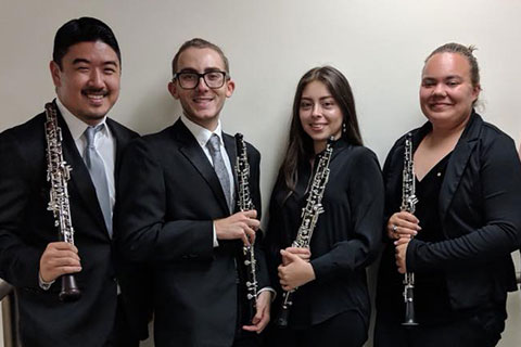 Oboe students